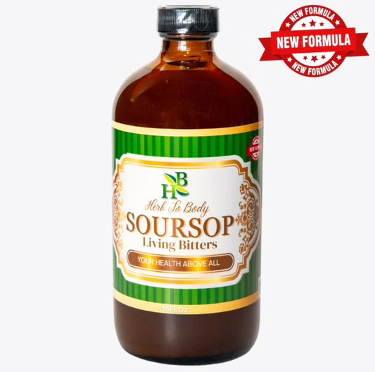 Soursop Herbal Bitters- 16oz Natural Wellness Tonic