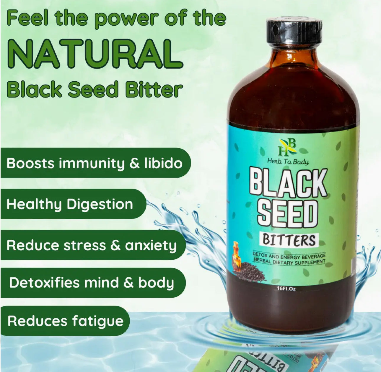 Black Seed Bitters 16 oz