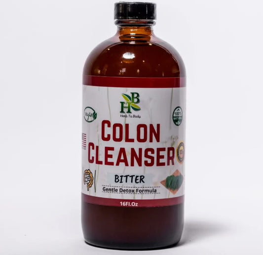 Gentle Herbal Colon Cleanser- 16 oz Natural Detox & Bloating Support