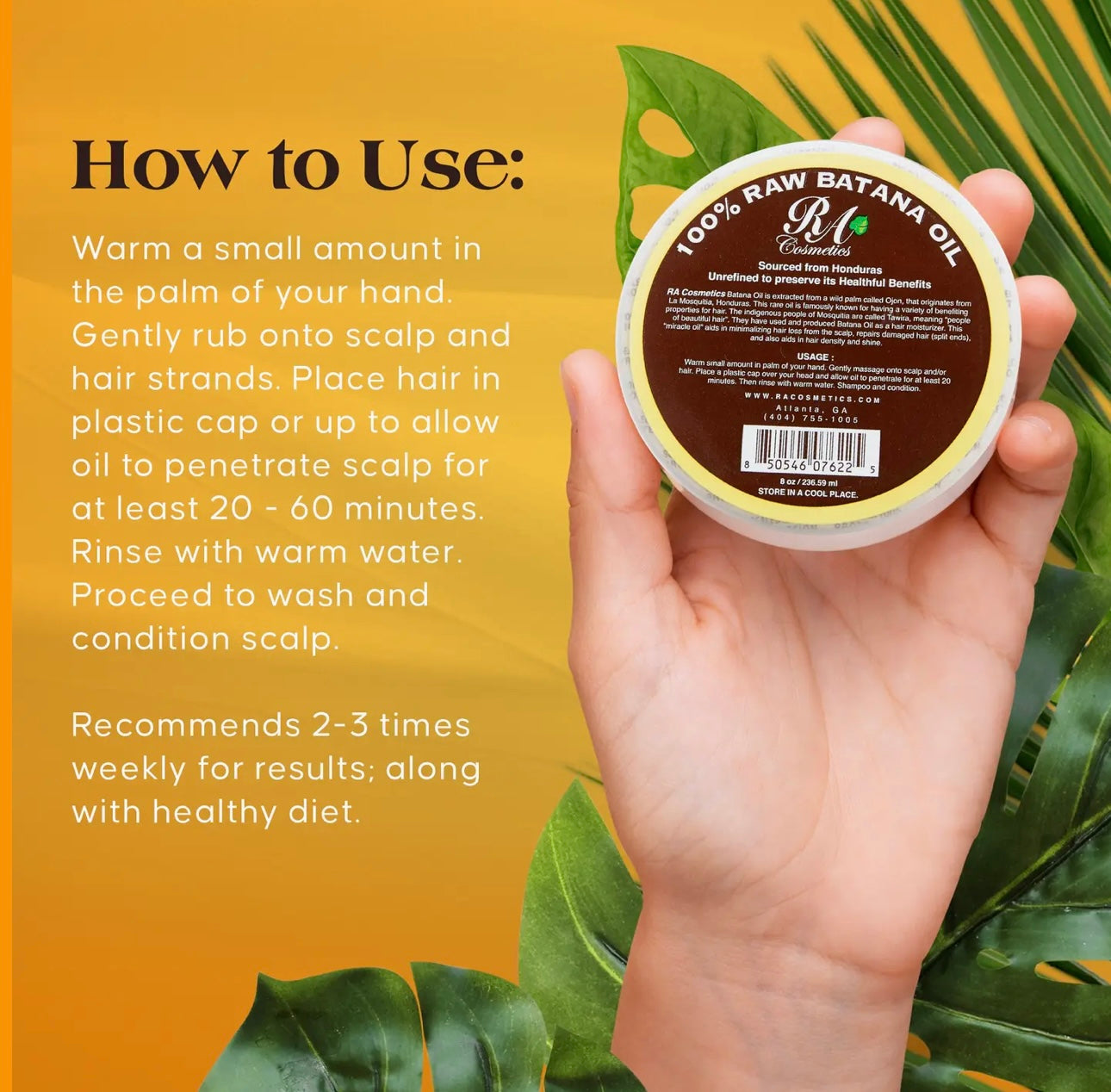 8 oz Batana Oil