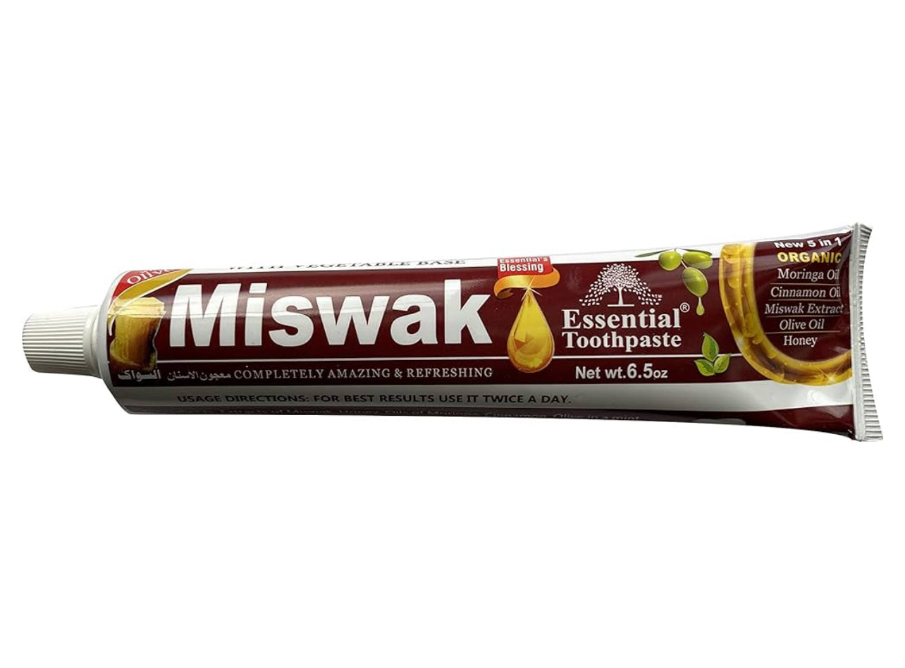 Miswak/Siwak Natural Toothbrush bundle with toothpaste| 100% Natural | Fights Gum Disease | Promotes Cleanliness | Natural Toothbrush |