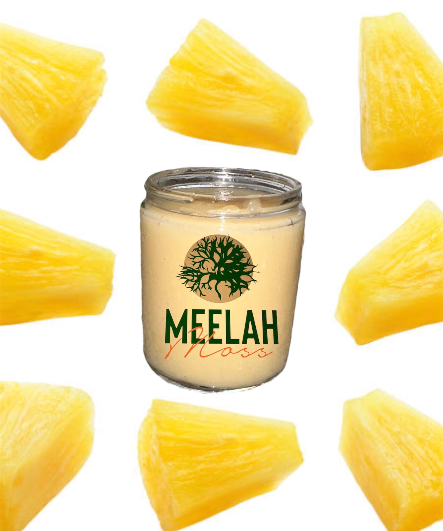Sea moss infused pineapple 🍍