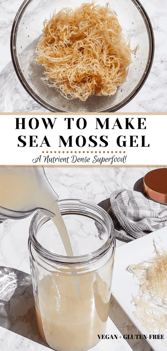 SEA MOSS BENEFITS + HOW TO MAKE SEA MOSS GEL
