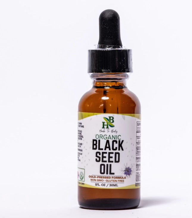 100% Pure & Virgin Ethiopian Black Seed Oil (Cold Pressed) 1oz