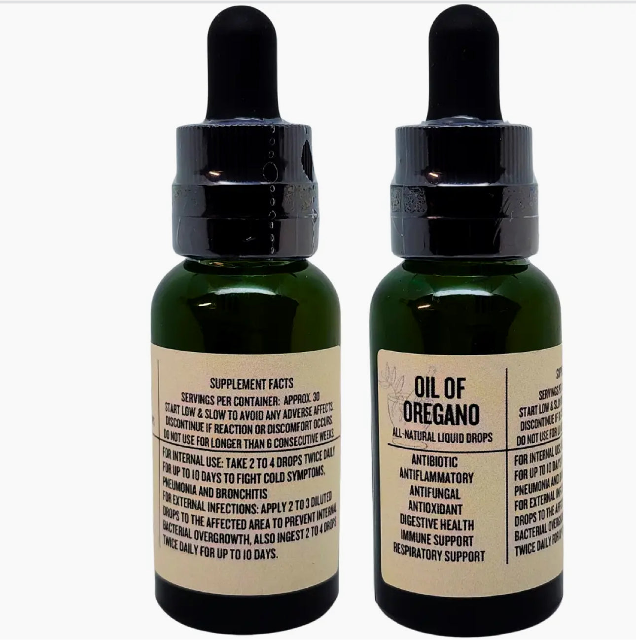 2 oz Oil of oregano (1 year supply)