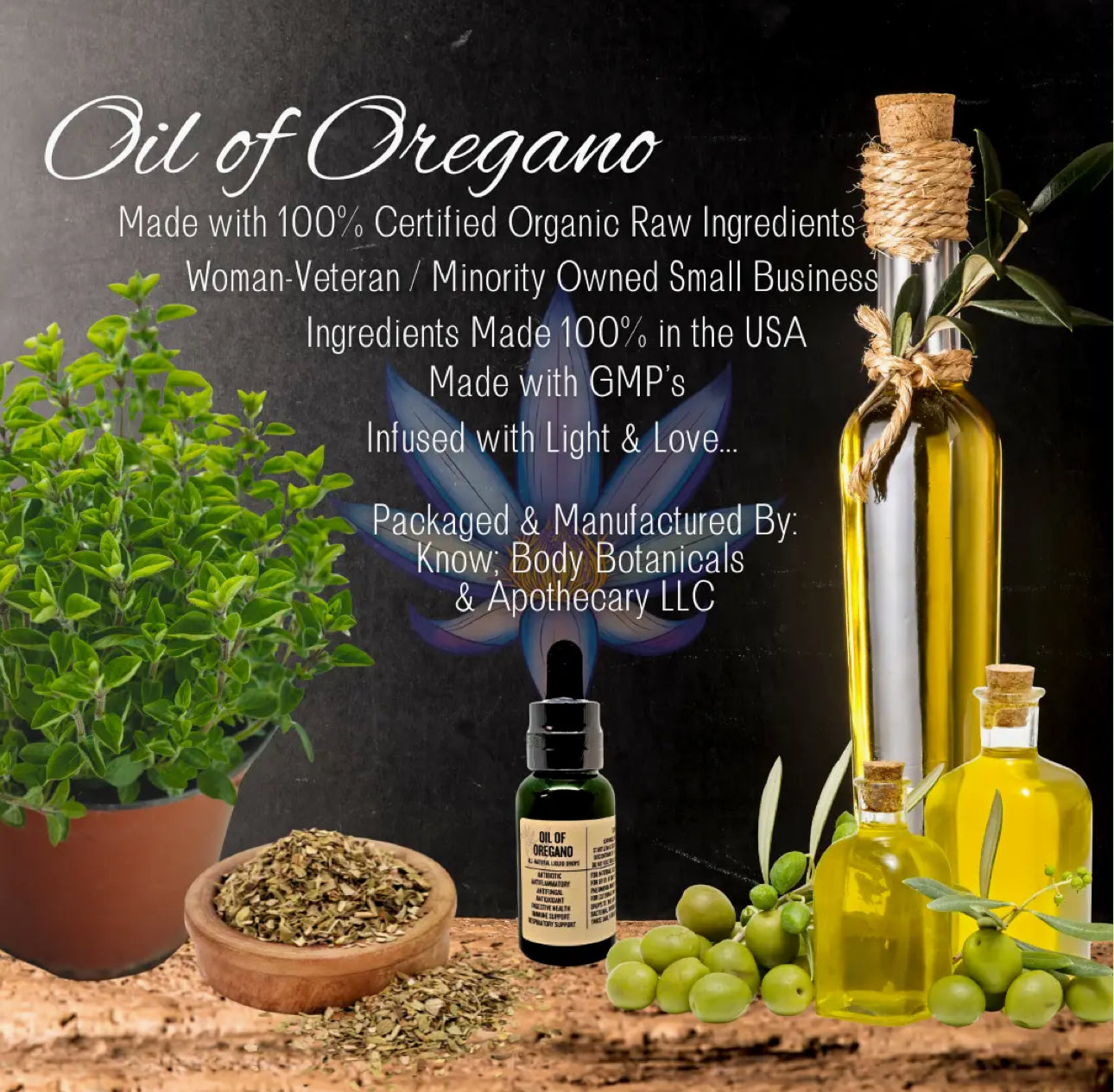 2 oz Oil of oregano (1 year supply)